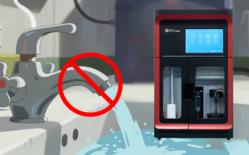 傳統(tǒng)凱氏定氮儀依賴玻璃冷凝器，必須外接自來水冷卻，不僅消耗大量水資源，還受水壓、水溫影響，成為實(shí)驗(yàn)室效率與成本控制的“隱形障礙”。而免水全自動(dòng)凱氏定氮儀的出現(xiàn)，正是為解決這一痛點(diǎn)而來。